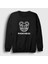 Unisex Siyah Bear Logo Radiohead Sweatshirt 1