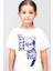 Naruto Yazılar Beyaz Kısa Kollu Kız Erkek Çocuk T-Shirt 1