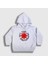 Unisex Çocuk Beyaz Logo V2 Red Hot Chili Peppers Kapüşonlu Sweatshirt 1