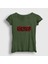 Kadın Haki Logo V2 Kreator T-Shirt 1