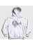 Unisex Beyaz Logo Opeth Kapüşonlu Sweatshirt 1