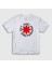 Unisex Çocuk Beyaz Logo V2 Red Hot Chili Peppers T-Shirt 1