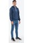Unisex Lacivert Kapüşonlu Sweatshirt 2