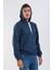 Unisex Lacivert Kapüşonlu Sweatshirt 4