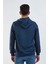 Unisex Lacivert Kapüşonlu Sweatshirt 5