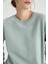 Regular Fit Bisiklet Yaka Basic Sweatshirt M0021AZ21SP 3