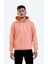 Unisex Pudra Pembe Kapüşonlu Sweatshirt 1