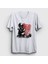 Unisex Beyaz Bite Anime Attack On Titan T-Shirt 1