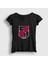 Kadın Siyah Garrison Anime Attack On Titan T-Shirt 1