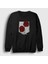Unisex Siyah Garrison V2 Anime Attack On Titan Sweatshirt 1