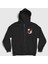 Unisex Siyah Garrison V2 Anime Attack On Titan Fermuarlı Kapüşonlu Sweatshirt 1