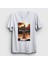 Unisex Beyaz Poster Anime Attack On Titan T-Shirt 1