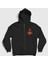 Unisex Siyah Colossal Anime Attack On Titan Fermuarlı Kapüşonlu Sweatshirt 1