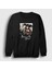 Unisex Siyah Team Anime Attack On Titan Sweatshirt 1