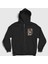 Unisex Siyah Mikasa Fan Anime Attack On Titan Fermuarlı Kapüşonlu Sweatshirt 1