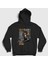 Unisex Siyah Eren Fan Anime Attack On Titan Kapüşonlu Sweatshirt 1