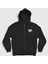 Unisex Siyah Guts Anime Berserk Fermuarlı Kapüşonlu Sweatshirt 1