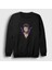 Unisex Siyah Aizen Anime Bleach Sweatshirt 1