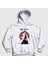 Unisex Beyaz Aizen V2 Anime Bleach Kapüşonlu Sweatshirt 1