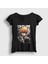 Kadın Siyah Ichigo Anime Bleach T-Shirt 1
