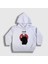 Unisex Çocuk Beyaz Satoru Anime Jujutsu Kaisen Kapüşonlu Sweatshirt 1