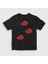 Unisex Çocuk Siyah Akatsuki Anime Naruto T-Shirt 1