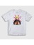 Unisex Çocuk Beyaz Fuinjutsu Anime Naruto T-Shirt 1