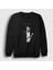 Unisex Siyah Itachi V2 Anime Naruto Sweatshirt 1