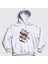 Unisex Beyaz Kyuubi Anime Naruto Kapüşonlu Sweatshirt 1