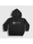 Unisex Çocuk Siyah Anime One Piece Kapüşonlu Sweatshirt 1
