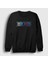 Unisex Siyah Anime One Piece Sweatshirt 1