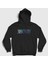 Unisex Siyah Anime One Piece Kapüşonlu Sweatshirt 1