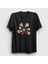 Unisex Siyah Gatling Anime One Piece T-Shirt 1