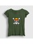 Kadın Haki Logo Anime One Piece T-Shirt 1