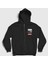 Unisex Siyah Ghoul Anime Tokyo Ghoul Fermuarlı Kapüşonlu Sweatshirt 1