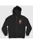 Unisex Siyah Ken Kaneki Anime Tokyo Ghoul Fermuarlı Kapüşonlu Sweatshirt 1