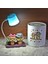 Best Friends Baykuş Işıklı Biblo Masa Gece Lambası Baykuş Seramik Kumbara Set 1