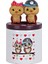 Best Friends Baykuş Puf Yastık Baykuş Seramik Küllük Baykuş Biblolu Kalemlik Set 3