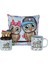 Best Friends Baykuş Puf Yastık Baykuş Biblolu Kalemlik Baykuş Seramik Kupa Set 1