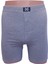 Erkek 3 Adet Düz Renk Düğmeli Stretch Boxer 1