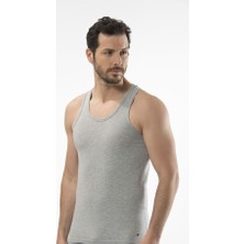 Cacharel 1302 Spor Erkek Atlet - Gri Melanj