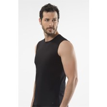 Cacharel 1303 Spor Erkek Bisiklet Yaka - Siyah