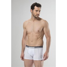 Cacharel 1323 Ikili Boxer - Beyaz/Siyah