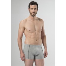 Cacharel 1324 Ikili Boxer - Gri/Siyah