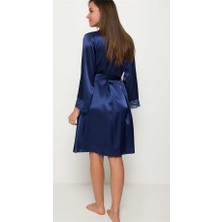 Pierre Cardin 4265 Gecelik Sabahlık Takım - Lacivert