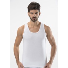 Türen 180 Modal Erkek Atlet - Beyaz