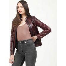 Dericlub YB-2156 Deri Kadın Mont