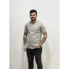 Amor Man Erkek Battal Beden Dar Kesim Ter Tutmayan Pamuk Nano Tişört