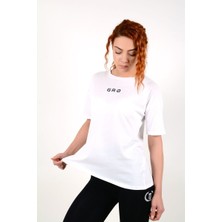 Gymgarage - Grg Hıt Feel-Tshirt-Beyaz