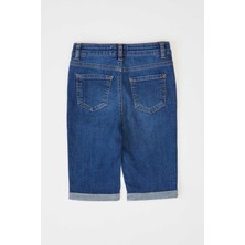 Defacto Kız Çocuk  Skinny Fit Jean Şort